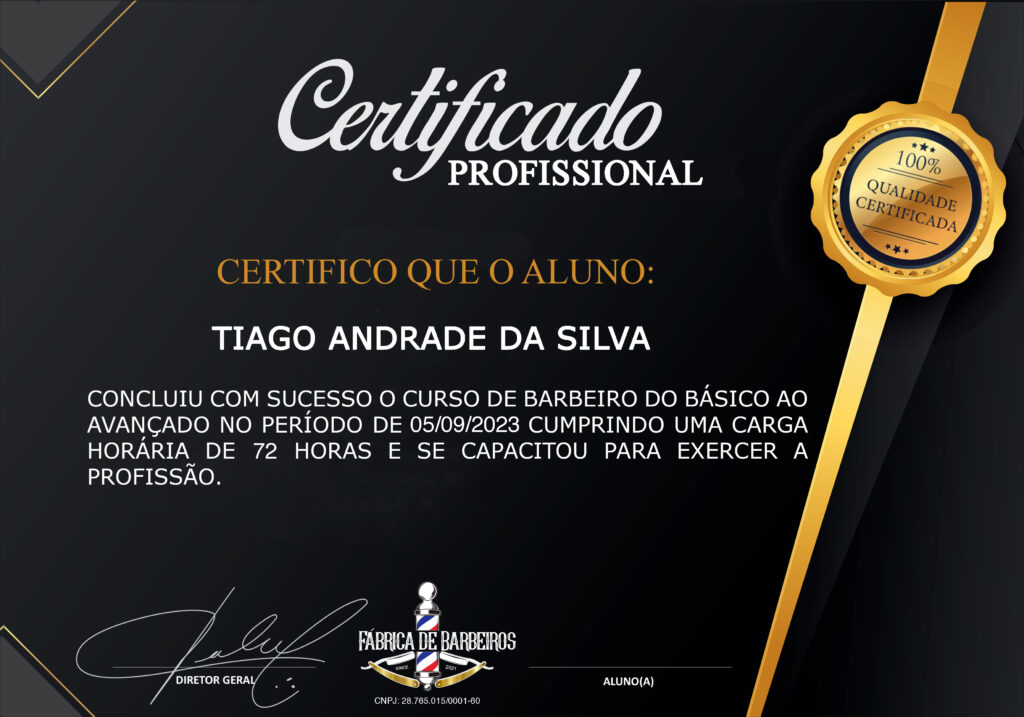 BARBEIRO PROFISSIONAL