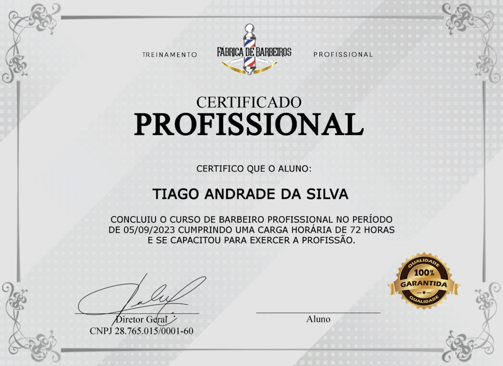 barbeiro profissional